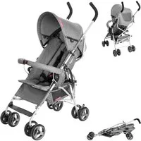 Moby-System Kinder-Buggy Moby-System Barton Buggy Kinderwagen Reisebuggy Grau, FOLDABLE LOCKER STROLLER