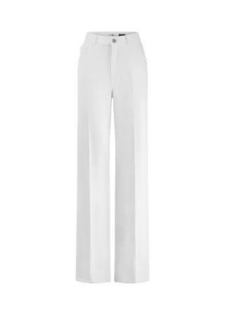 RIANI - Hose wide fit offwhite - Gr. - 44