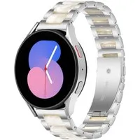 Wigento Smartwatch-Armband Für Samsung Galaxy Watch FE 6 5 4 Normal Pro Classic alle Größen Band