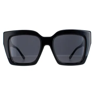 Jimmy Choo Square Damen Schwarz Grau Eleni/G/S