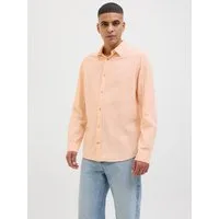 Jack & Jones Langarmhemd JJESUMMER SHIRT LS SN mit Hemdkragen