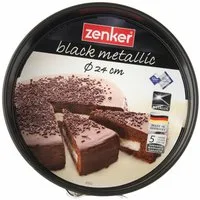 Zenker Springform Mit Flachboden Black Metallic, 24 cm