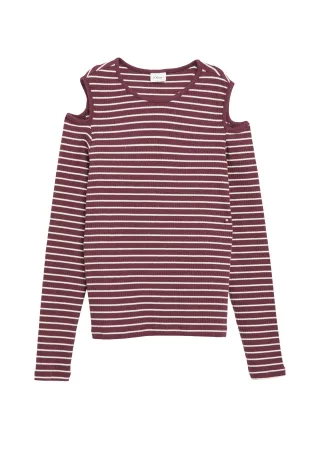 s.Oliver - T-Shirt rot/creme - Gr. - 152