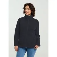 Jack Wolfskin Fleecejacke HIGH CURL JKT W mit durchgehendem Reißverschluss, aus Sherpa Fleece, atmungsaktiv