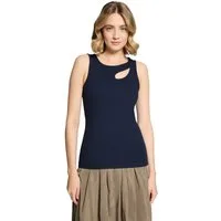 Cartoon T-Shirt Damen mit Rundhalsausschnitt (1-tlg)