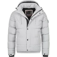 Alessandro Salvarini Winterjacke ASFabiano mit warmem Teddyfell und abnehmbarer Kapuze