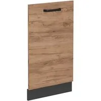 Vicco Frontblende R-Line, Goldkraft Eiche/Anthrazit, 45 cm ohne Arbeitsplatte (1 St)
