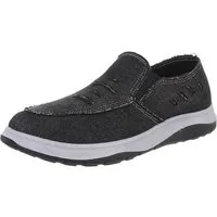 Coolwalk Lässiger Herrenschuh mit elastischem Einstieg und Komfort Slipper (89951979) Flach Slipper in Schwarz