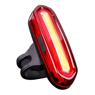 INBIKE Bike Taillight 600mAh Battery 4 Light Modes USB Rechargeable Waterproof Bicycle Rear Light for Night Cycling
