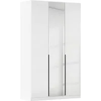 OTTO home Drehtürenschrank Kleiderschrank Schrank Garderobe AGORDO mit Dekor- oder Hochglanzfront (in zwei Griff-Farben, Breiten 91-405 cm) durchdachte Innenausstattung, in 8 Breiten und 2 Höhen MADE IN GERMANY
