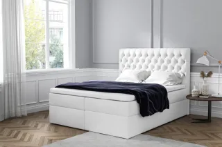 Boxspringbett Schlafzimmerbett KOBE 200x200cm inkl.Bettkasten