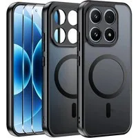 MSM Protech Handyhülle Hülle + 2X Schutzglas für Xiaomi 17 Magsafe Displayschutz Panzerfolie