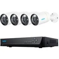 NVS8-12MB4, Set 1x 8 Kanal NVR, 4x 12 MP Kamera