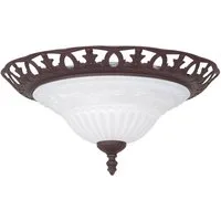 TRIO Leuchten LED Deckenleuchte, Dimmfunktion, LED wechselbar, Warmweiß, Landhaus-stil Deckenlampe