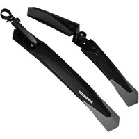 ROCKBROS Schutzblech Fahrrad Schutzblech Set 26 27,5 28 Zoll (2 St), Spritzschutz Hinten und Vorne aus PP + Gummi Mountainbikes