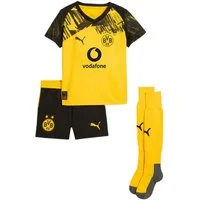 PUMA Fußballtrikot PUMA Borussia Dortmund Trikot Set Home Kids Teamsport