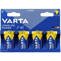 VARTA Varta VARTA Longlife Power D Blister 4 Mono (D)-Batterie Alkali-Mangan Batterie