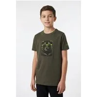 CMP T-Shirt für Kinder, Kurzarm, mit Rundhalsausschnitt, aus Baumwolle