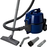 Hitachi Bodenstaubsauger CV-T 190 ECO DBL, Profi-Staubsauger, 12m Radius, HEPA-Dauerfilter, 880 W, beutellos, 12 m Aktionsradius, Möbel- und Kantenschutz, 4,5 Liter Staubtank