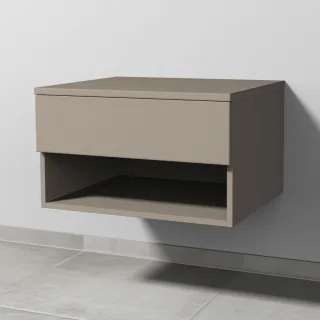 Sanipa Anbau-/Solitärschrank 2morrow (P2354) 340x600x520 Sandgrau-Matt, P235467 P235467