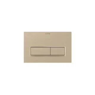 KLUDI UNIFIX Betätigungsplatte Eckig 244 x 160 mm Stainless Brushed Nickel 32PP01N5
