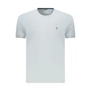 Coveri Moving Azzurro Baumwoll Herren T-Shirt