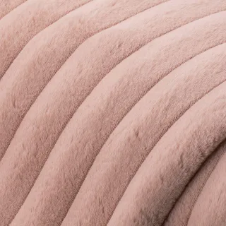Fellimitat mit Rippen, rosé, 3,5 cm breite Rippe