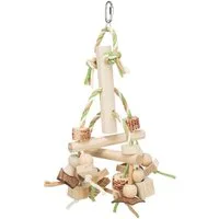 TRIXIE Vogelspielplatz Holzspielzeug - diverse - 31 cm