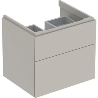 Geberit Xeno2 Unterschrank f. Waschtisch, 2 Schubladen 58x53x46,2cm, greige, 500506001 500506001