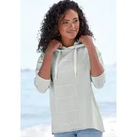 Elbsand Kapuzensweatshirt Dea, Hoodie mit Logodruck vorne