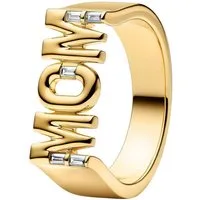 Pandora Siegelring Damenring Goldfarben SiegelMom