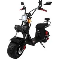 Rolektro E-Motorroller E-Chopper 45, 60V-25,6Ah Lithium-Akku, 3000 Watt, 3500 W, 45 km/h, bis zu 54 km Reichweite, mit USB-Anschluss und integr. Alarmanlage