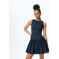 Koton Minikleid Koton Viskose Ärmelloses Mini Dress