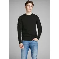Jack & Jones Rundhalspullover JJEBASIC KNIT CREW NECK NOOS Baumwolle, regular fit