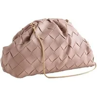 Next Clutch Oversized Clutch in Weboptik mit Schnappverschluss (1-tlg)