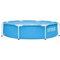 Intex Planschbecken Intex MetallFramePool, Wasserbedarf ca. 1820l, 244x51cm, Anschlussmögl