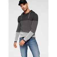 Bruno Banani Kapuzenpullover im trendigen Waffel-Look