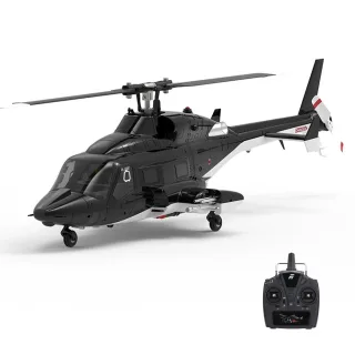 Eachine E188 AirWolf 2.4G 6CH 6G Optical Flow Localization LiDAR TOF Altitude Hold One Key Inverted Flight 1:34 Scale Fl