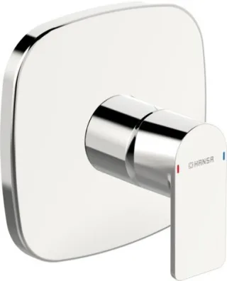 Hansa Brausearmatur Unterputz HANSASTELA 8785 Ros. soft edge chr 87859173