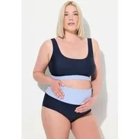 Ulla Popken Bustier Bikini ohne Softcups breiter Elastikbund Schwangerschaft