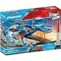 Playmobil® Playmobil Air Stuntshow 70831 Doppeldecker Phönix Konstruktions-Spielset