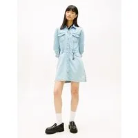 Tommy Jeans Jeanskleid MINI TRUCKER DENIM DRESS