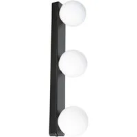 Paulmann Wandleuchte Selection Bathroom Gove IP44 max. 3x20W Balken Glas/Metall, ohne Leuchtmittel, G9