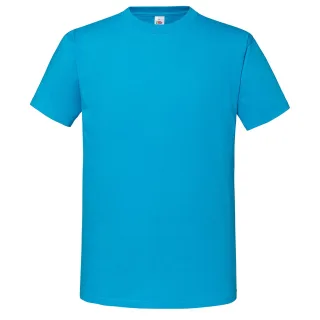 Fruit Of The Loom Herren Premium T-Shirt (Azurblau)