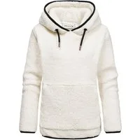 REPUBLIX Kapuzenpullover CAROL Damen Teddy Sweatjacke Plüsch Hoodie Pullover Jacke
