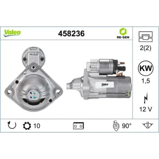 Valeo Anlasser 1,5 kW BMW 5er E60 6er E63
