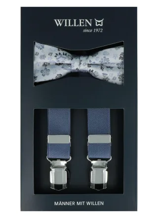 Willen - Hosenträger,Hosenträger Leder,Hosenträger Herren,Hosenträger Anzug jeans - Gr. - OS