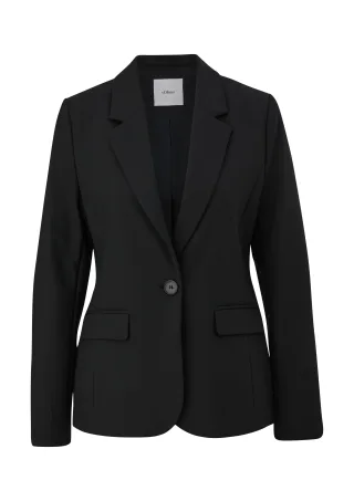 s.Oliver BLACK LABEL - Blazer schwarz - Gr. - 46