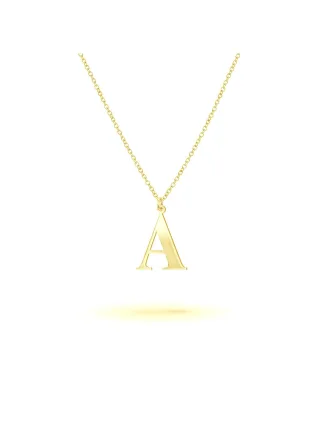 BEKA&BELL Anhänger mit Kette 925-Sterling Silber Glänzend vergoldet 45cm