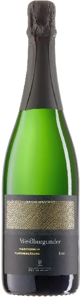Freyburg-Unstrut. Saale-Unstrut WeiaŸburgunder brut Jg. 2022